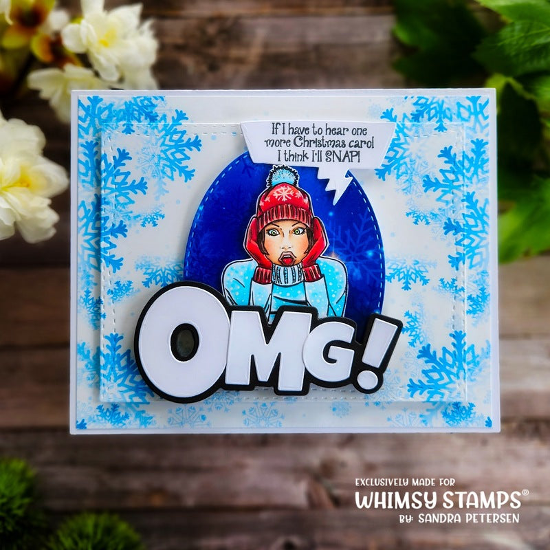 6x6 Paper Pack - Blissful Blues - Whimsy Stamps