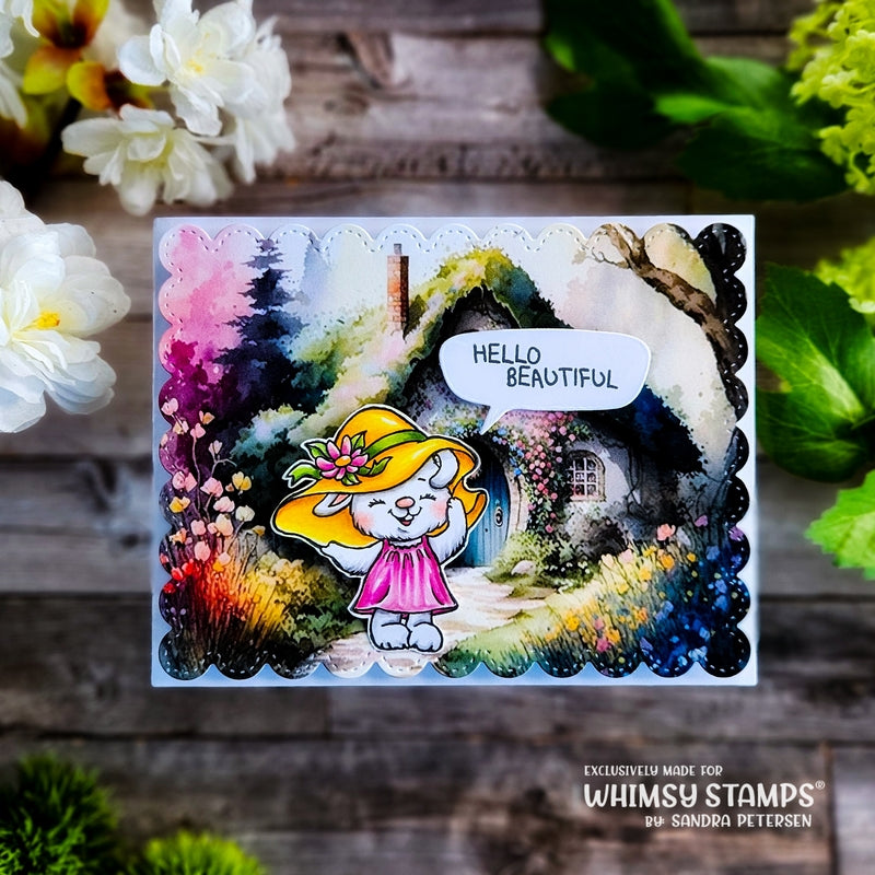 **NEW Quick Card Fronts - Enchanted Cottage 1 - Whimsy Stamps