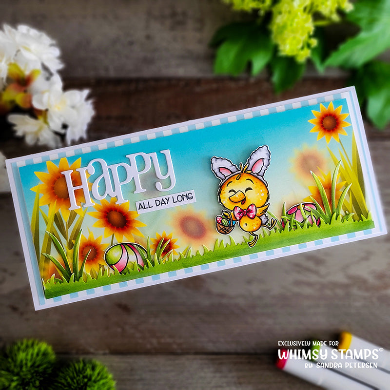 Spring Chicks Clear Stamps - Whimsy Stamps