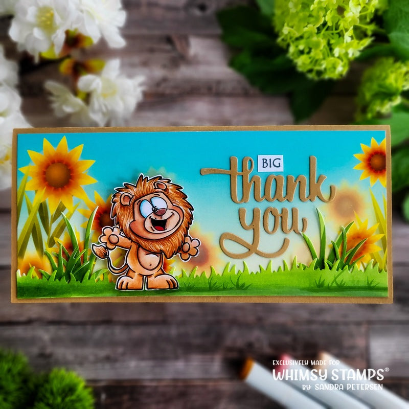 Thank You Word Die - Whimsy Stamps