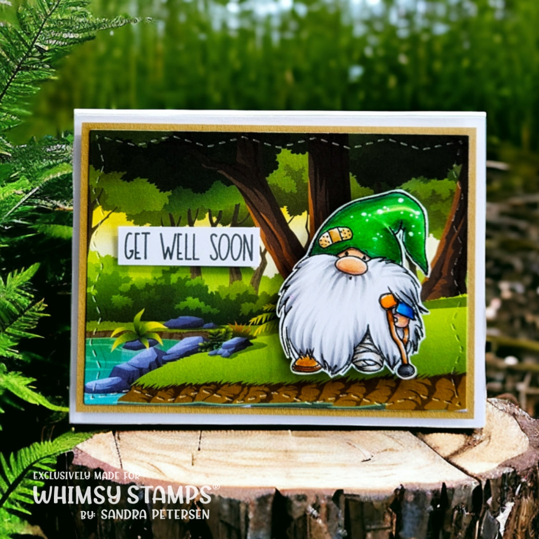 Gnome Get Well Clear Stamps