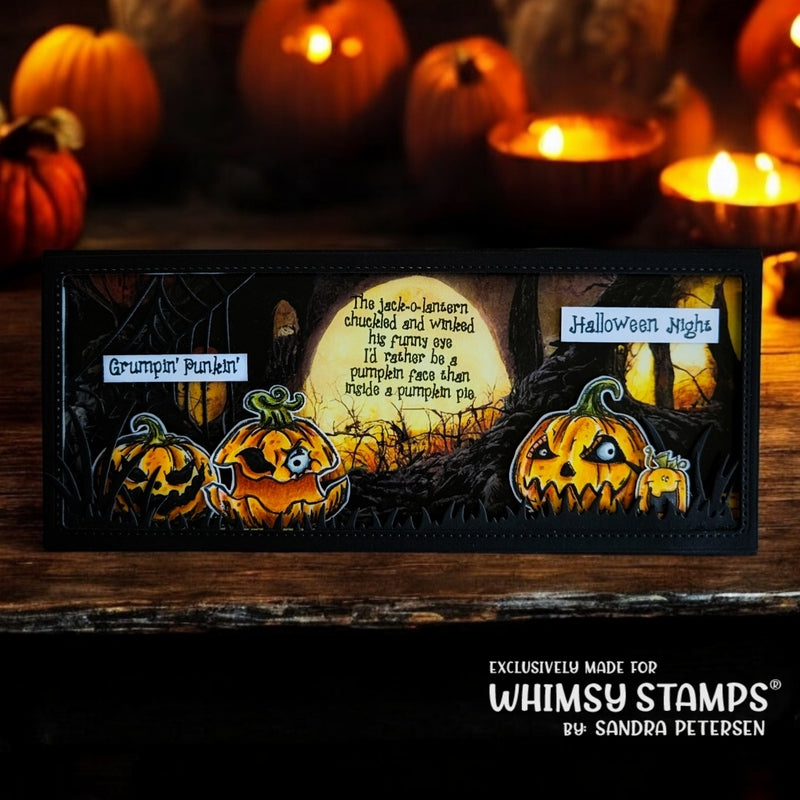 Grumpin Punkins Clear Stamps