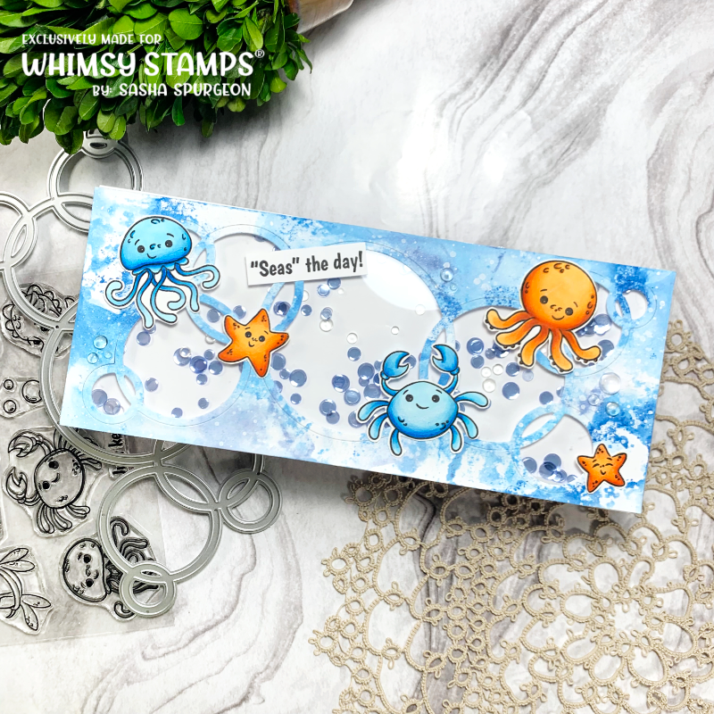 Baby Sea Creatures Clear Stamps