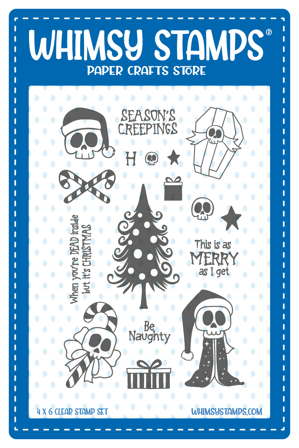 Season's Creepings Clear Stamps