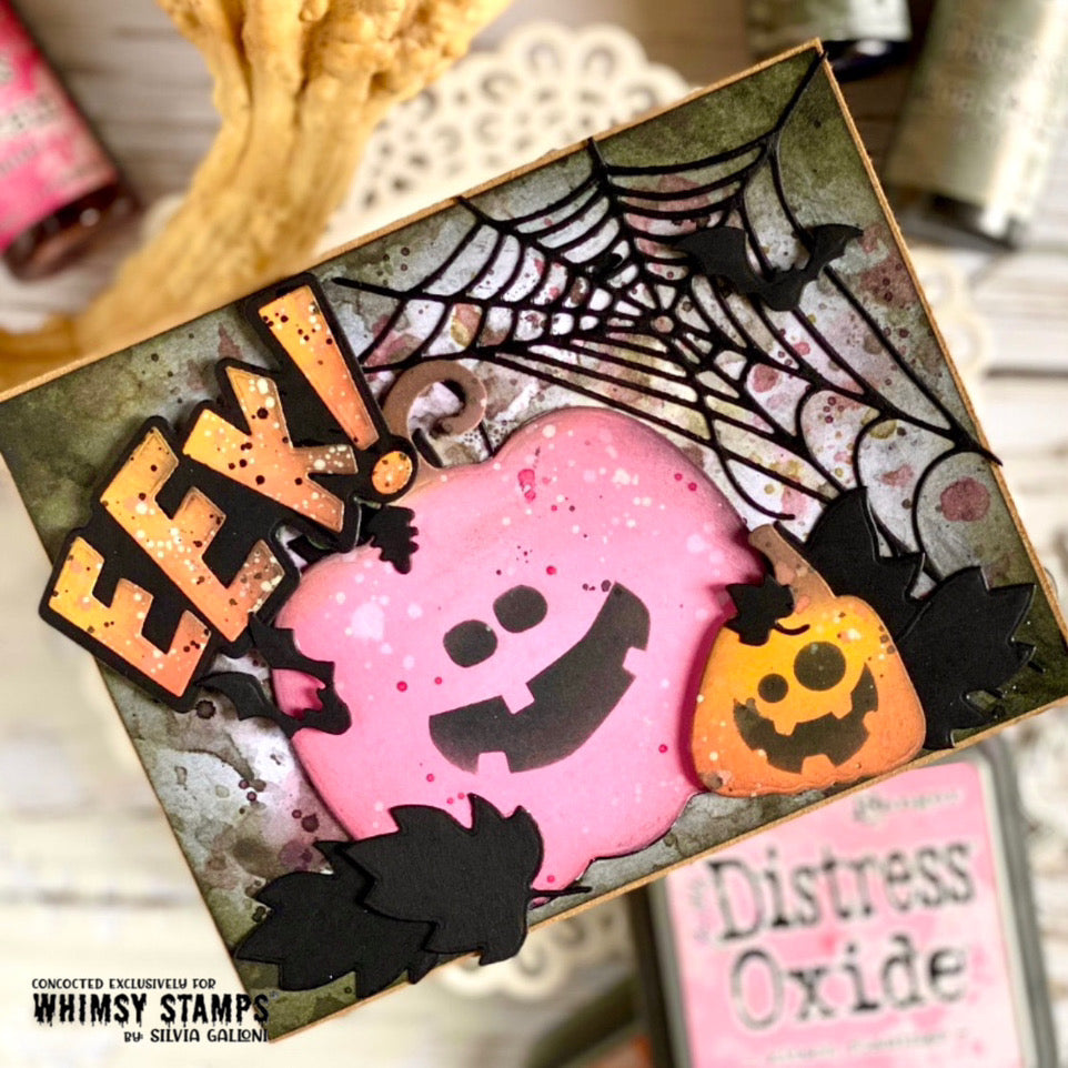 EEK! Word and Shadow Die Set - Whimsy Stamps