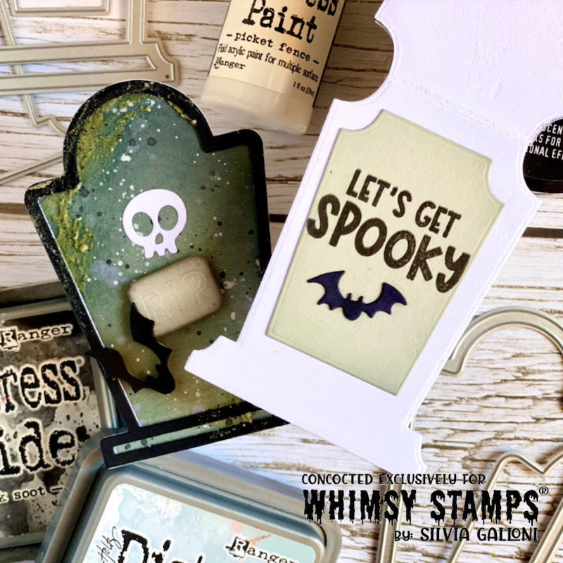 Build-a-Graveyard Die Set - Whimsy Stamps