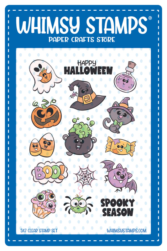 Spooky Season Icons Clear Stamps