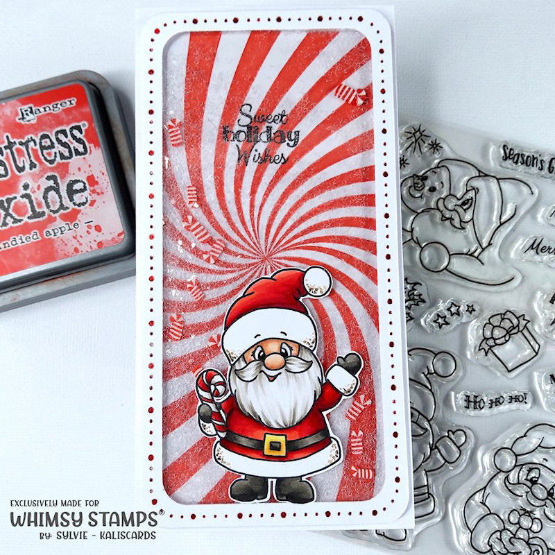 Mini Slim Rounded Hot Foil Plates - Whimsy Stamps