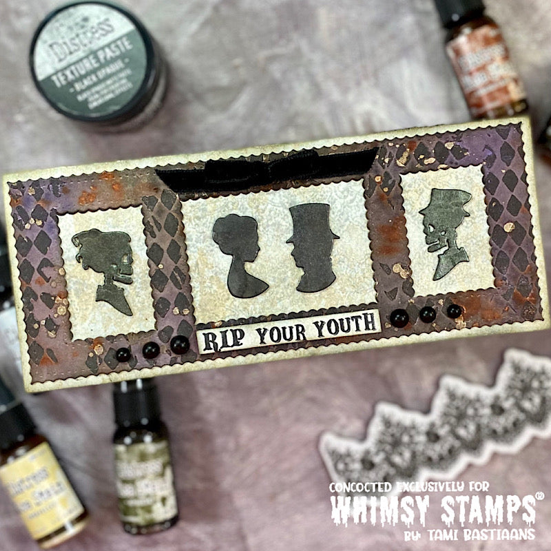 Slimline Scenic Window Die - Whimsy Stamps