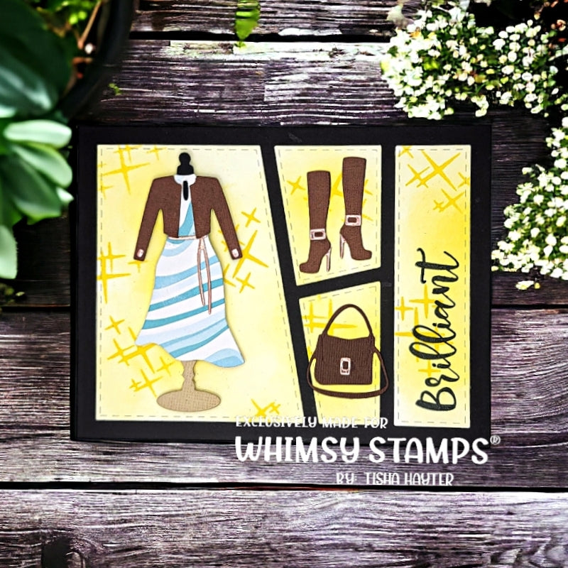 **NEW Fashion Accessories Die Set - Whimsy Stamps