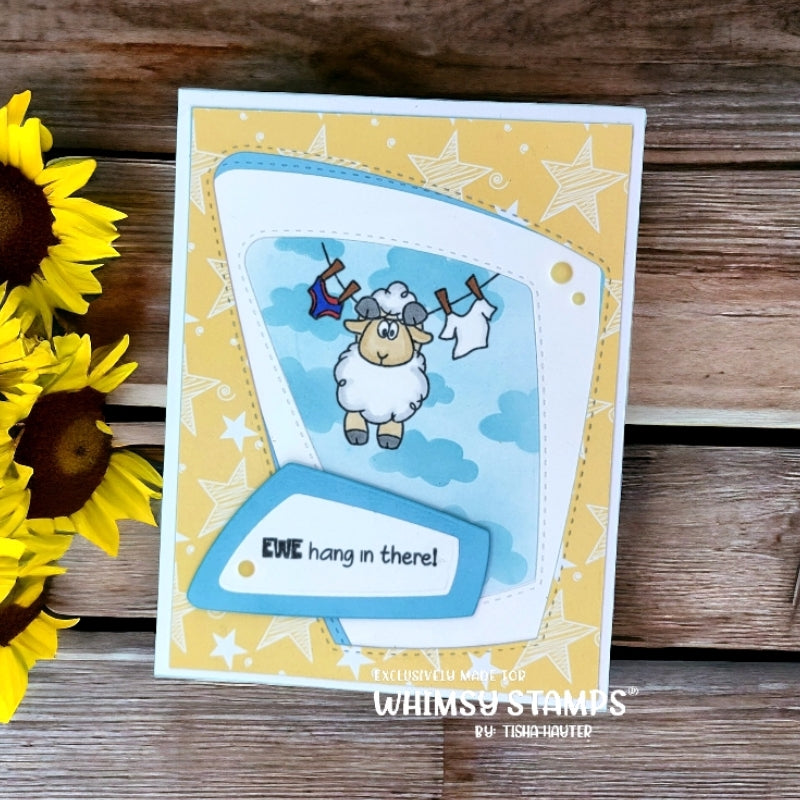 **NEW Sheepish Moments Clear Stamps - Whimsy Stamps