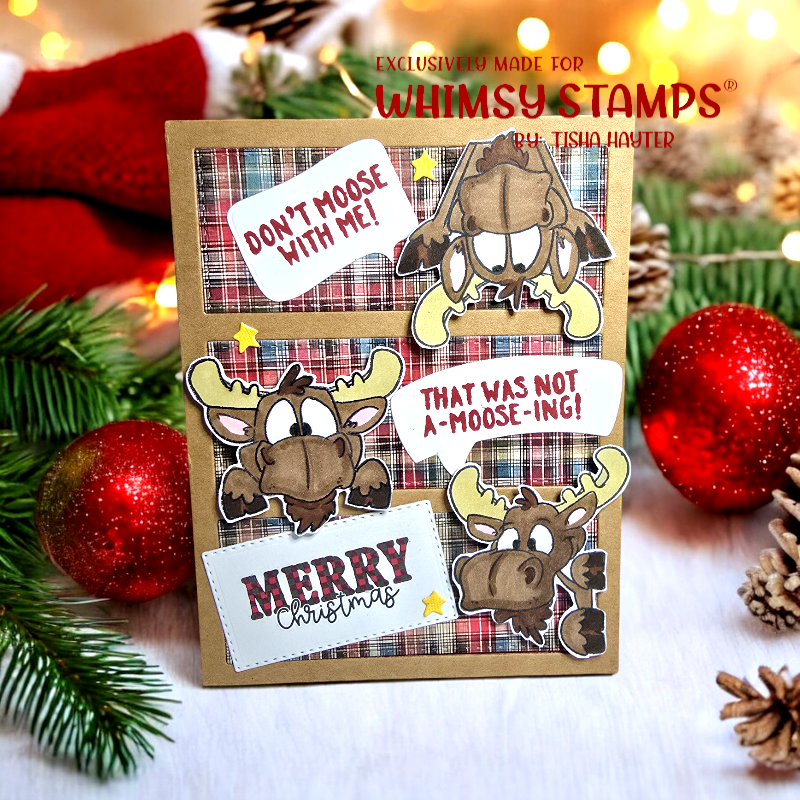 **NEW Moose-tude Clear Stamps