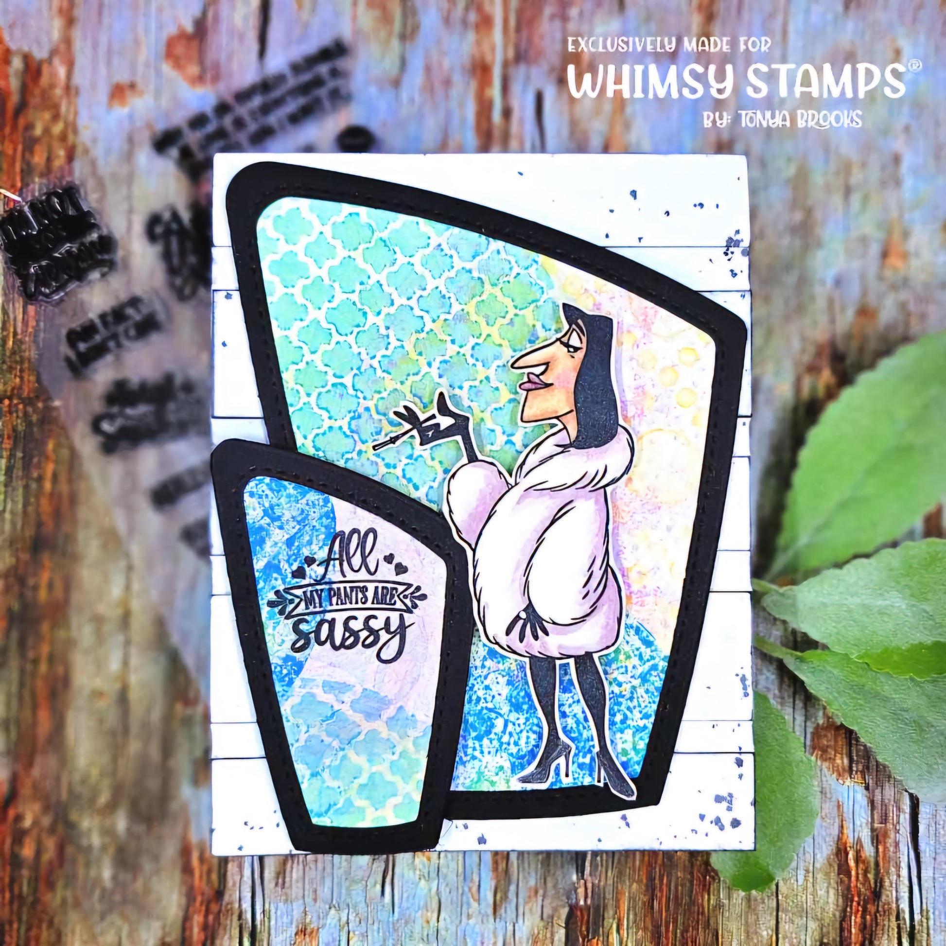 **NEW Slay the Day Clear Stamps - Whimsy Stamps