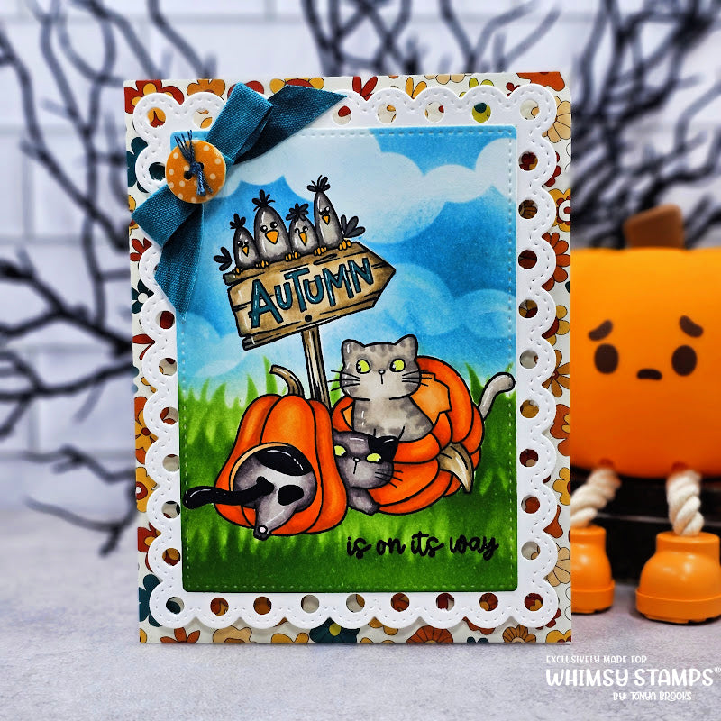 Pumpkin Kitties Clear Stamps