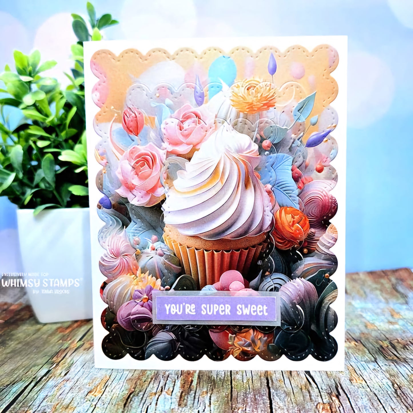 **NEW Quick Card Fronts - Creative Cupcakes - Whimsy Stamps