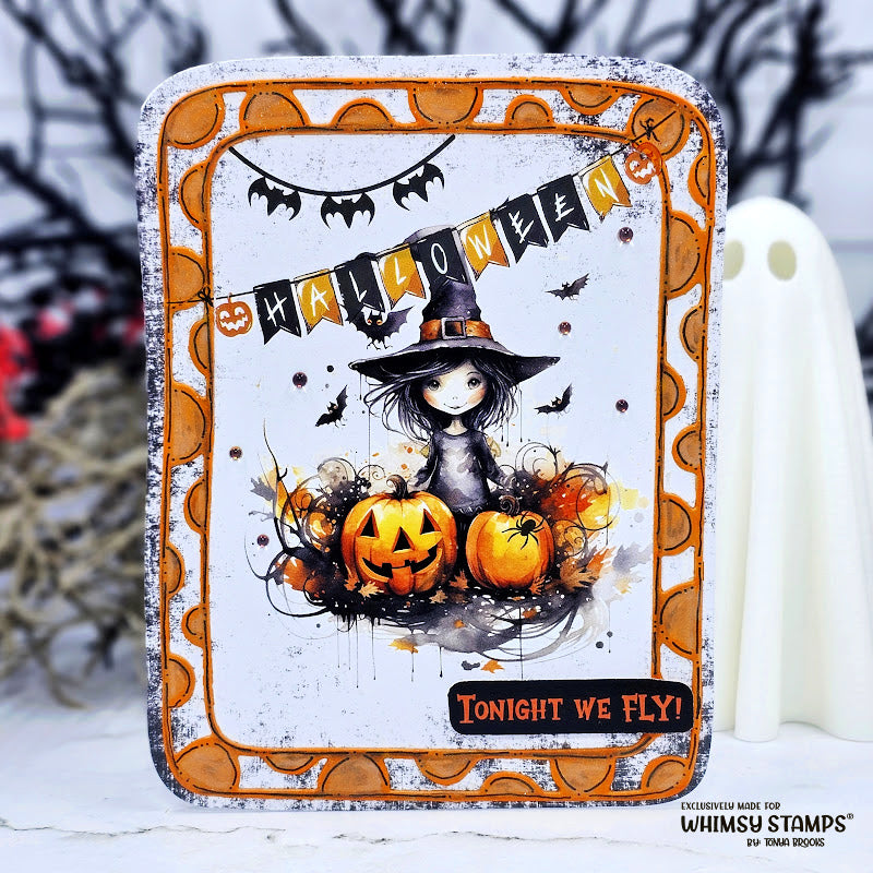 Halloween Garland Rub-Ons