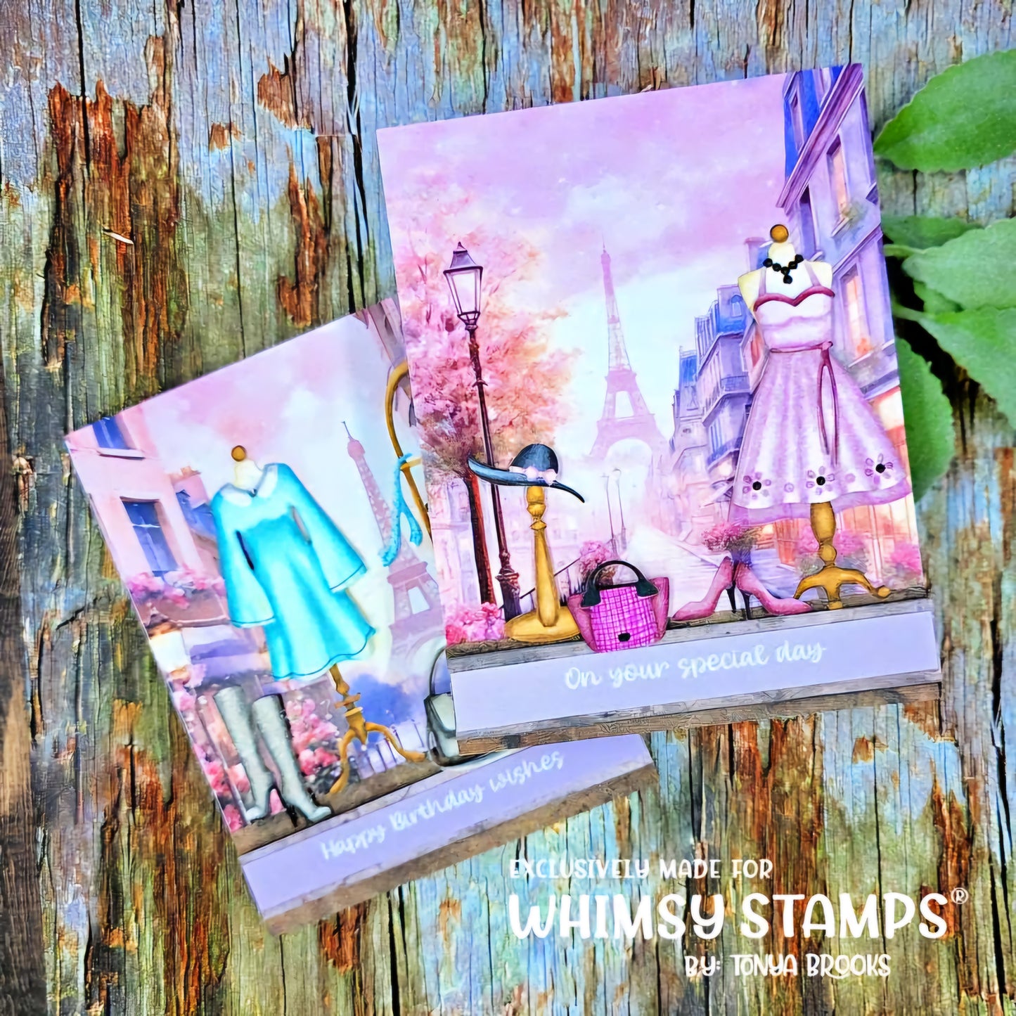 **NEW Fashion Dresses Die Set - Whimsy Stamps