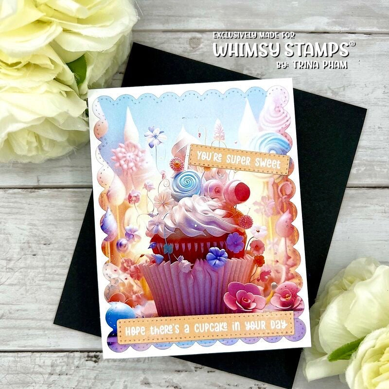 **NEW Quick Card Fronts - Creative Cupcakes - Whimsy Stamps