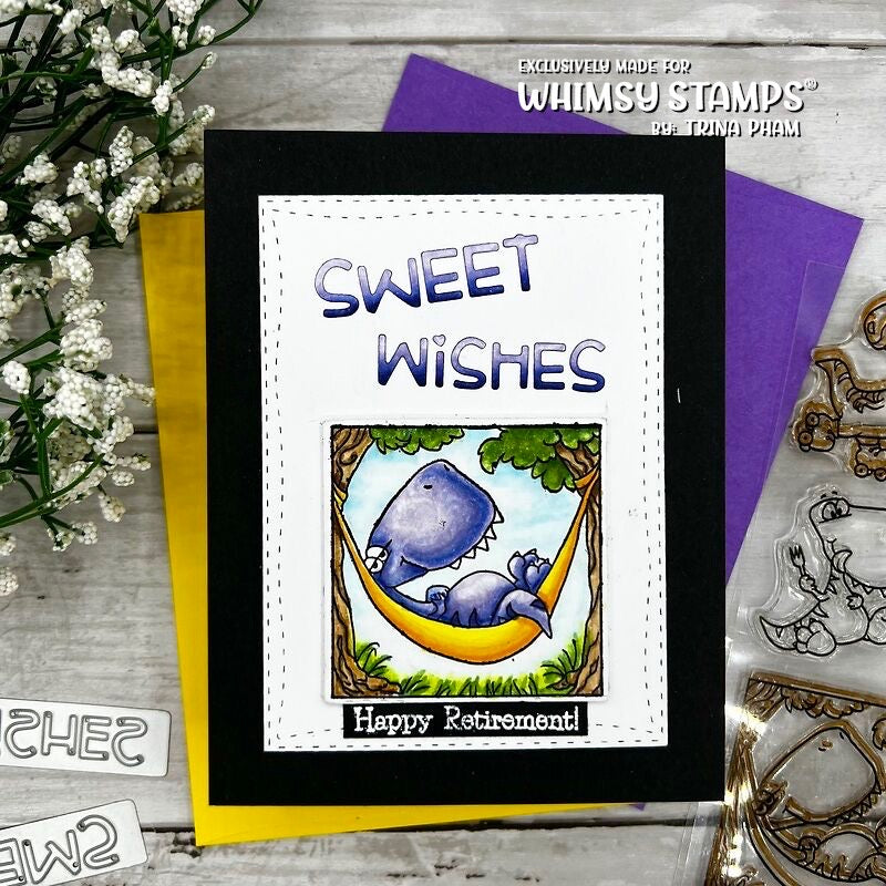 **NEW Dino Mighties Clear Stamps - Whimsy Stamps