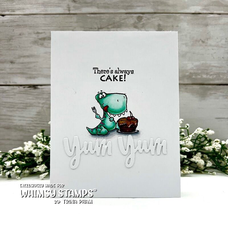 Yummy Word Die Set - Whimsy Stamps