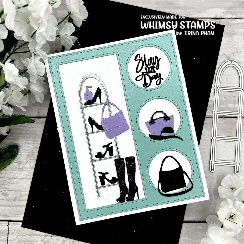 **NEW Fashion Accessories Die Set - Whimsy Stamps