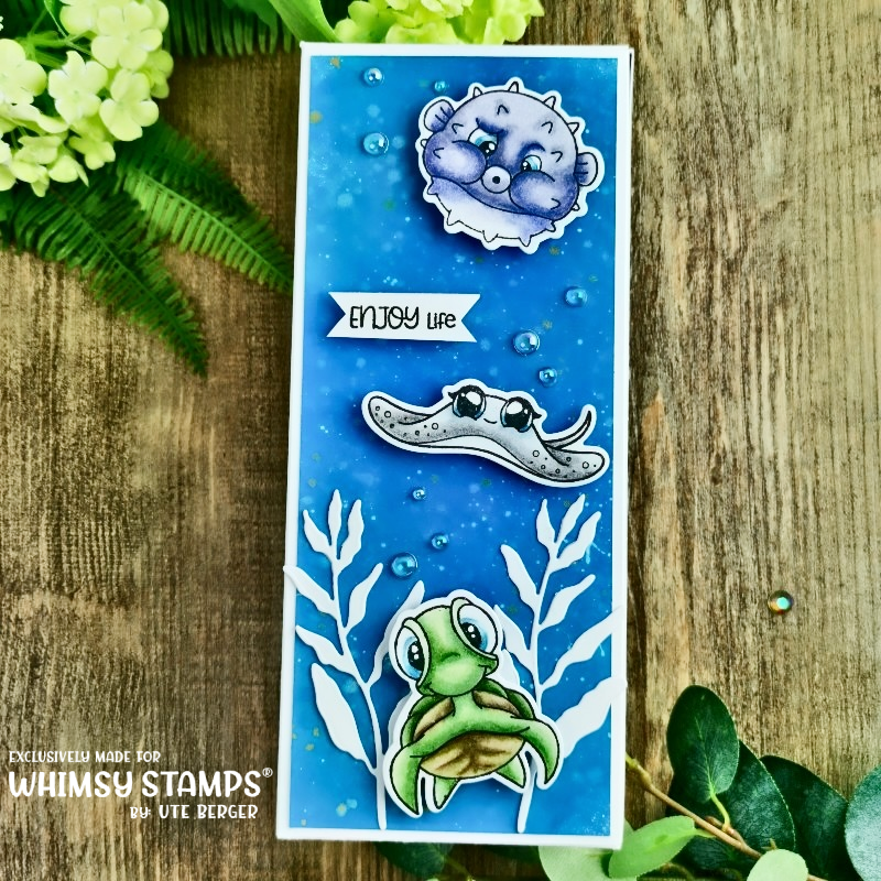 Under the Sea Clear Stamps - Whimsy Stamps