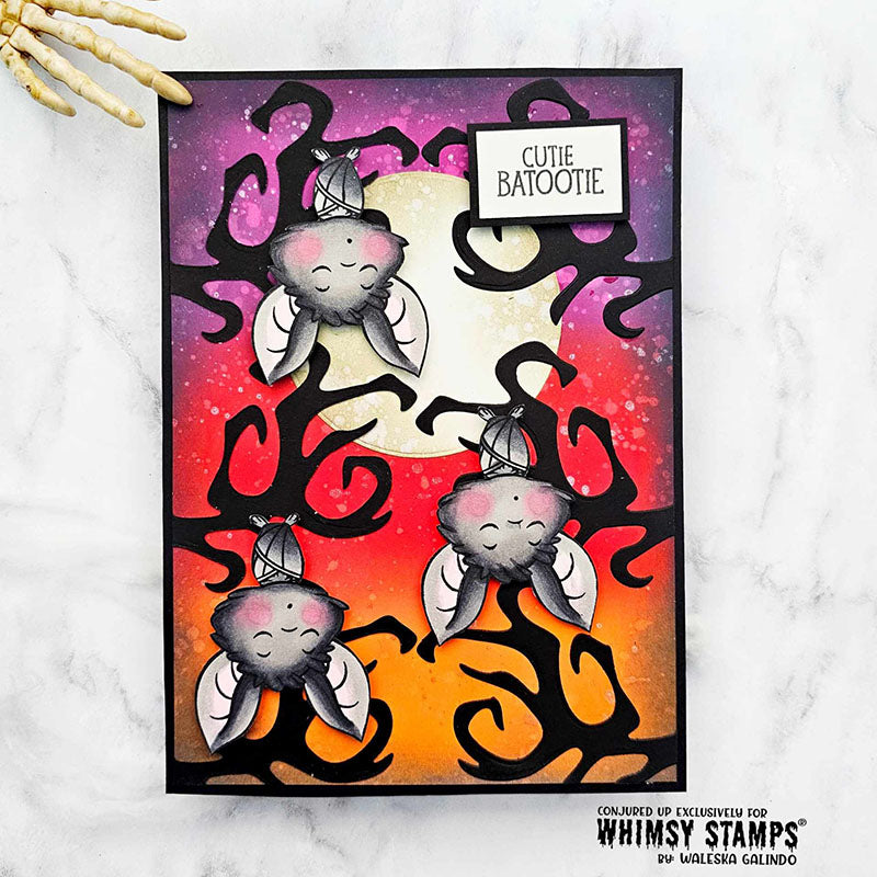 Howling Night Die Set - Whimsy Stamps