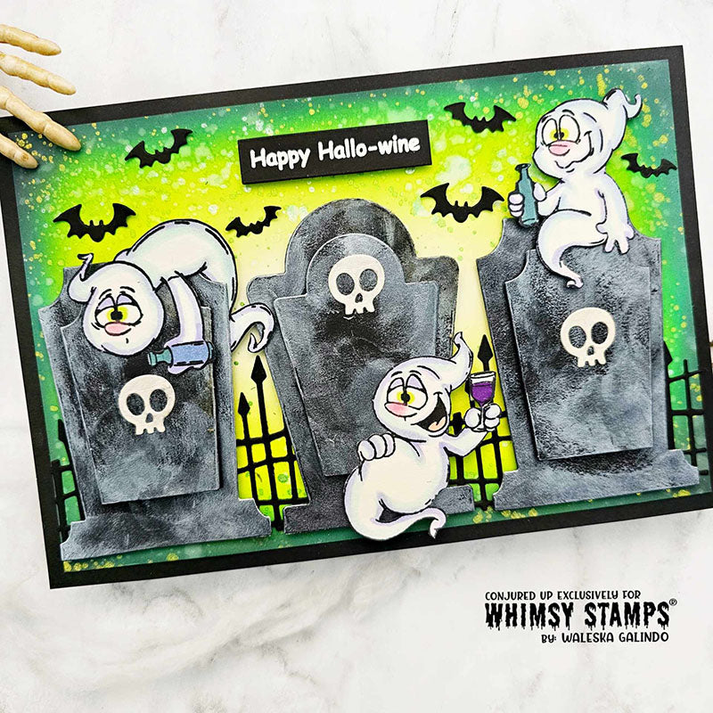 Build-a-Graveyard Die Set - Whimsy Stamps