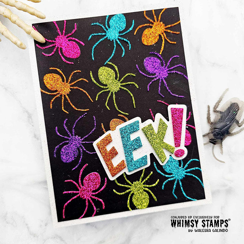 Spiders and Webs Die Set - Whimsy Stamps