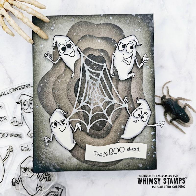 Sheets and Giggles Clear Stamps - Whimsy Stamps