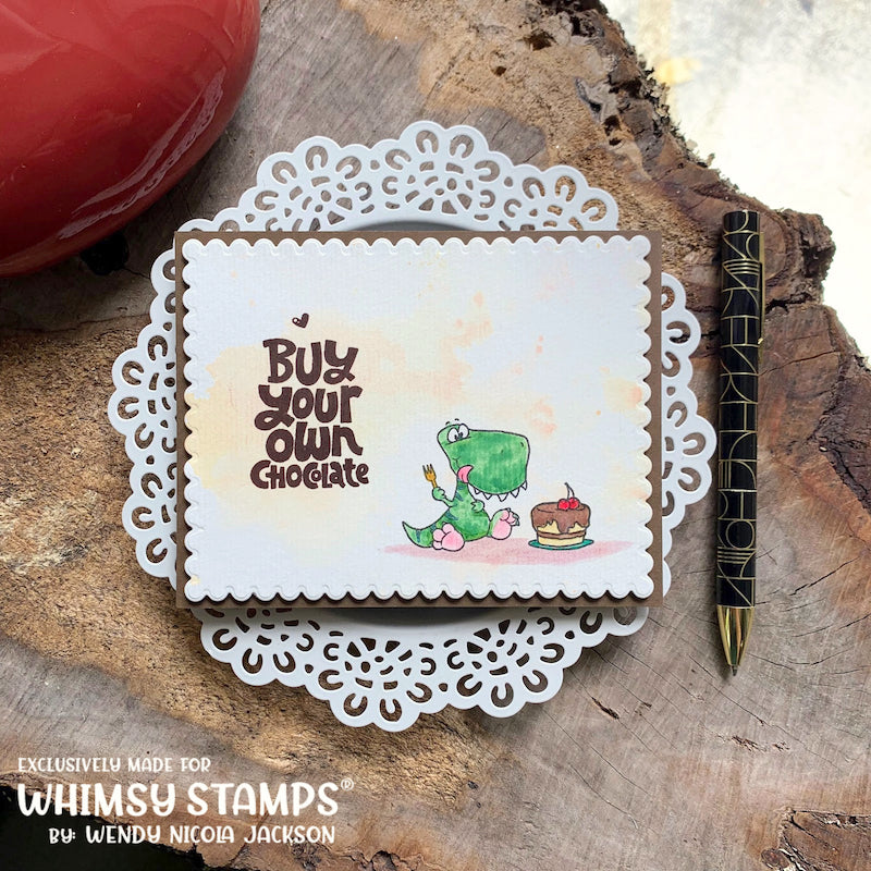 **NEW Dino Mighties Clear Stamps - Whimsy Stamps