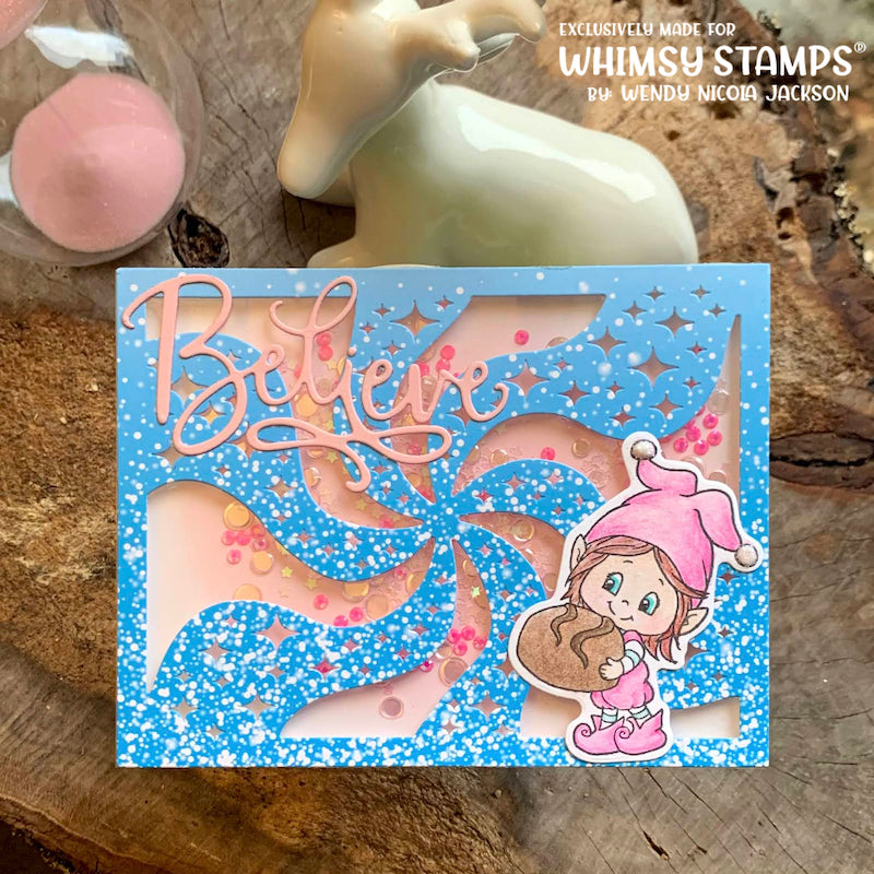 *NEW Twinkle Swirl Die - Whimsy Stamps