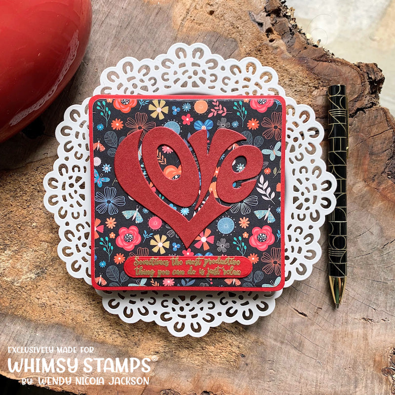 6x6 Paper Pack - Calico - Whimsy Stamps