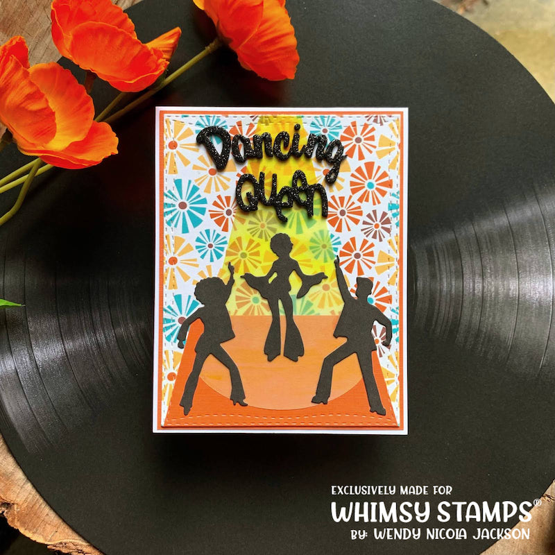 **NEW Retro Dancers Die Set - Whimsy Stamps