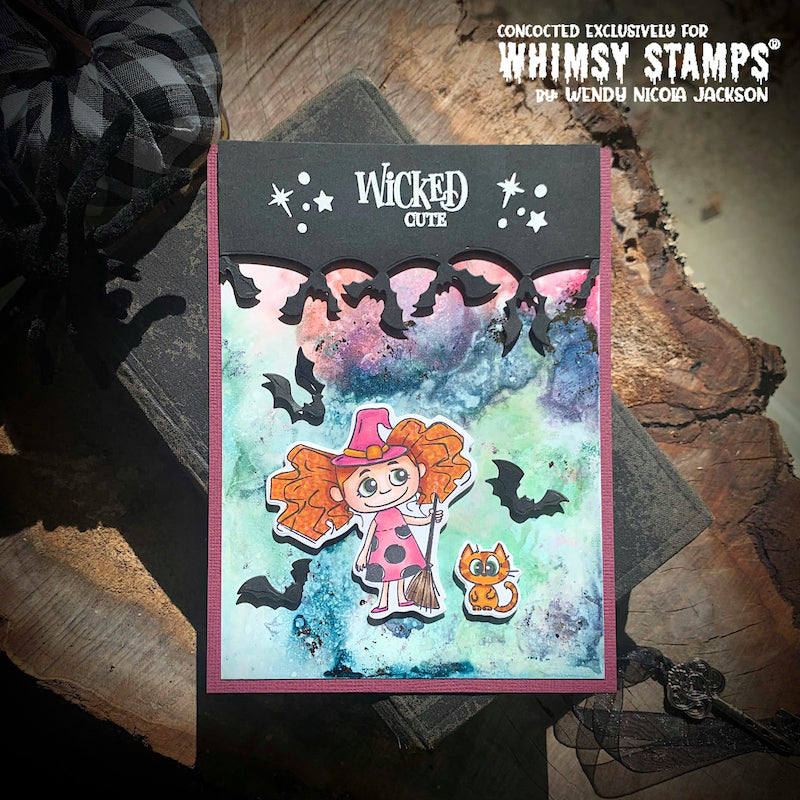 Bat Reveals Die Set - Whimsy Stamps