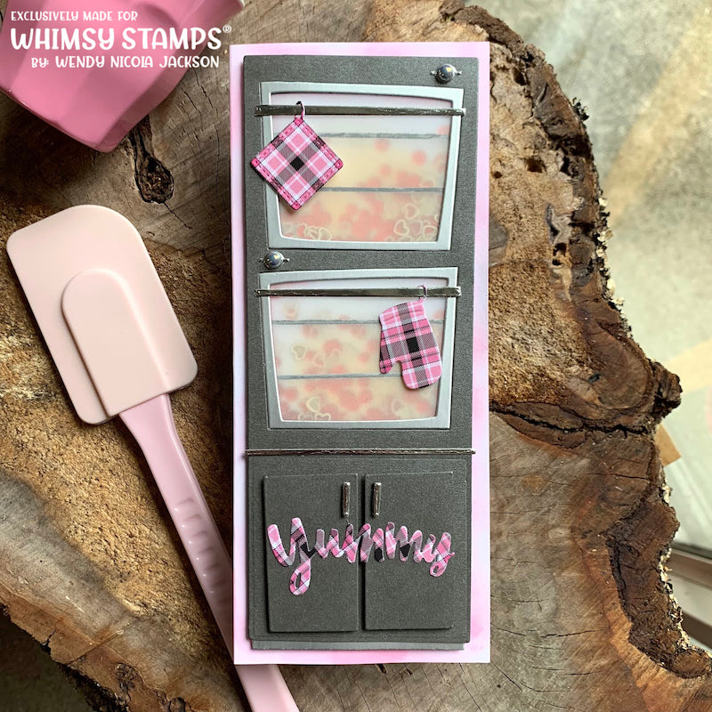 **NEW Slimline Double Oven Die Set - Whimsy Stamps