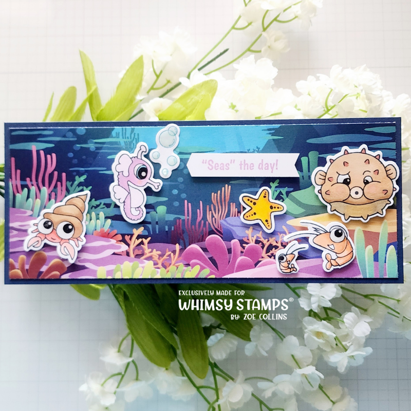 Under the Sea Clear Stamps - Whimsy Stamps