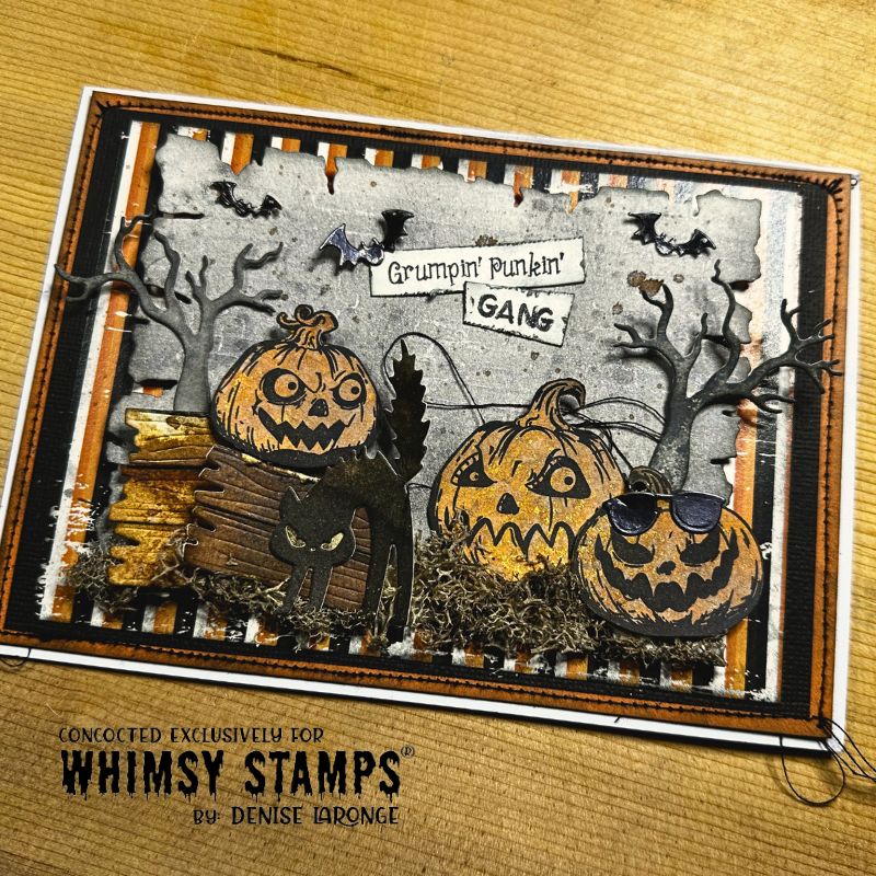 *NEW Grumpin Punkins Clear Stamps - Whimsy Stamps