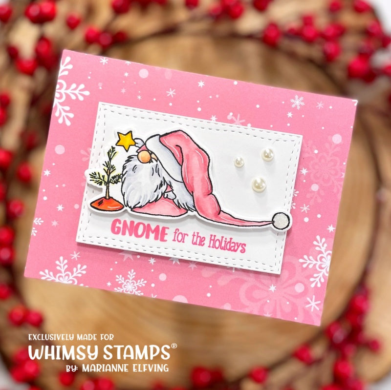 Gnome for the Holidays Clear Stamps