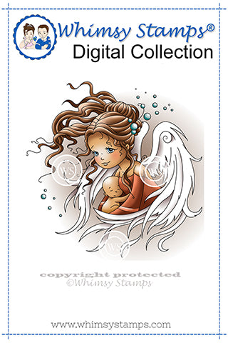 New Born - Digital Stamp