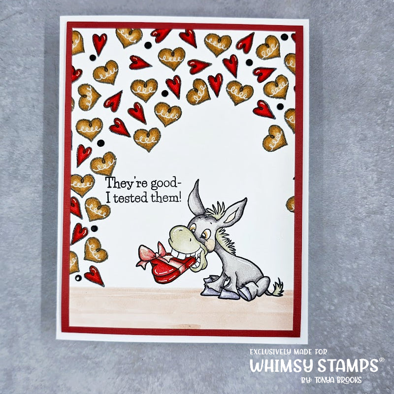 **NEW Donkey Love Clear Stamps - Whimsy Stamps