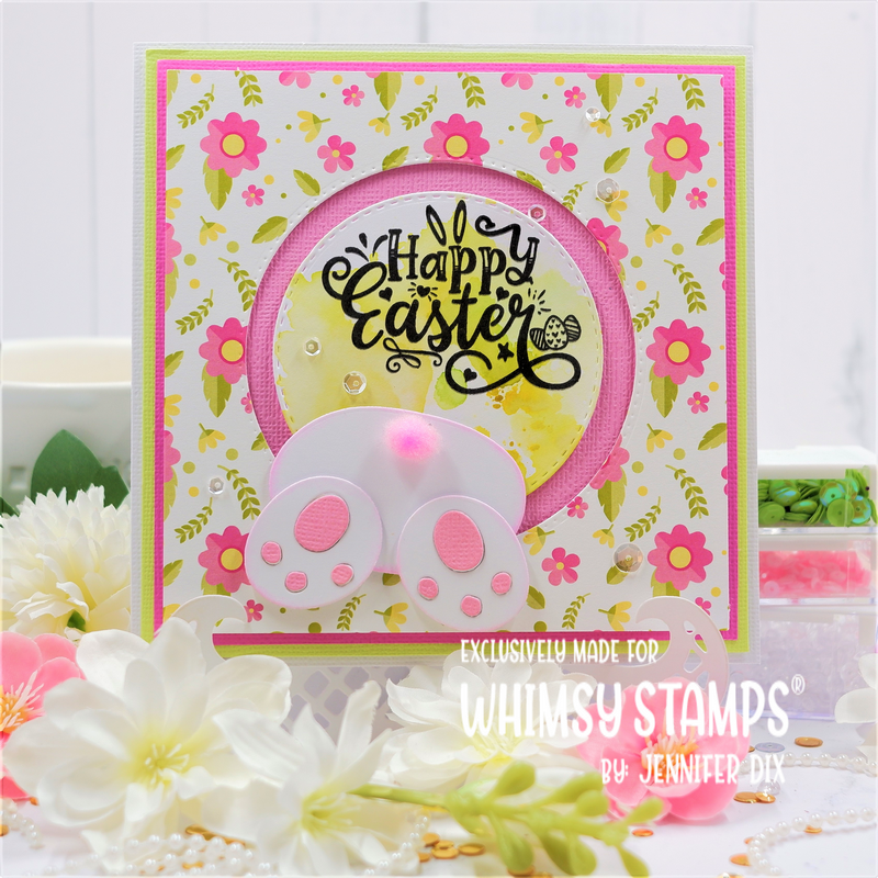 **NEW Bunny Butt Die Set - Whimsy Stamps