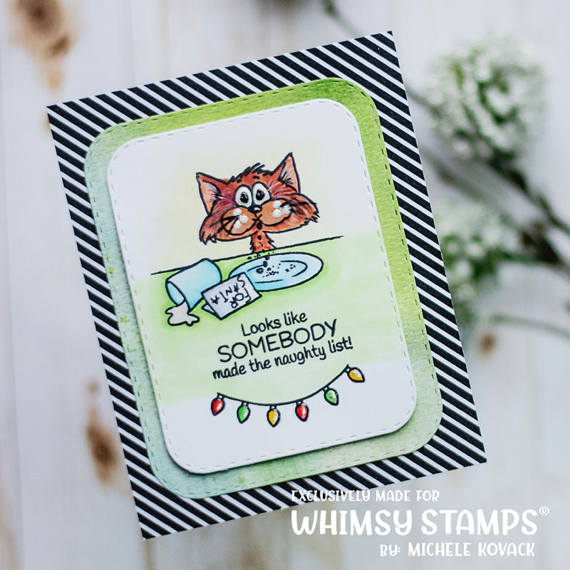 **NEW Cat Do Christmas Clear Stamps - Whimsy Stamps