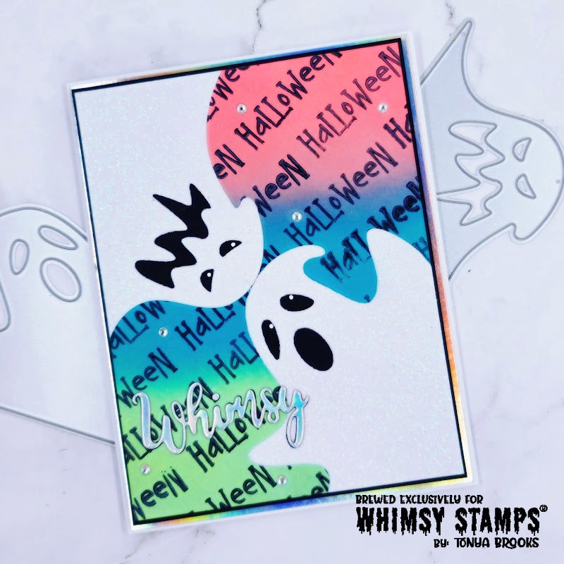 **NEW Peeking Ghosts Die Set - Whimsy Stamps