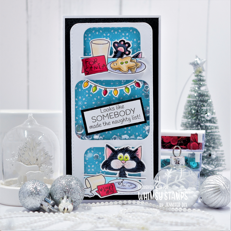 **NEW Cat Do Christmas Clear Stamps - Whimsy Stamps