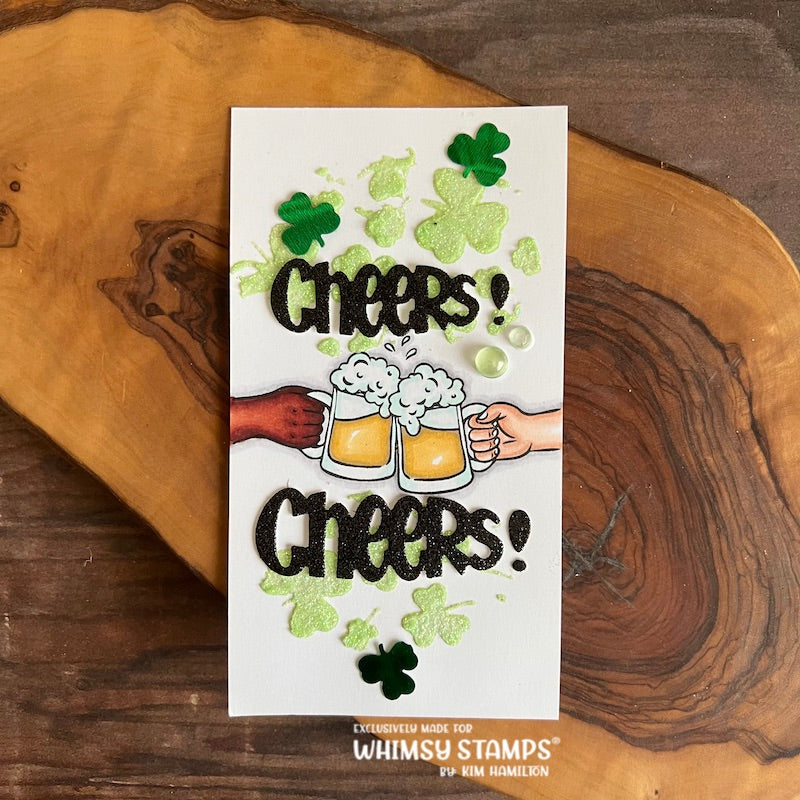 **NEW Brewskis Clear Stamps - Whimsy Stamps