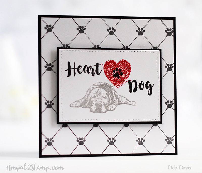 Fill My Heart Clear Stamps - Whimsy Stamps