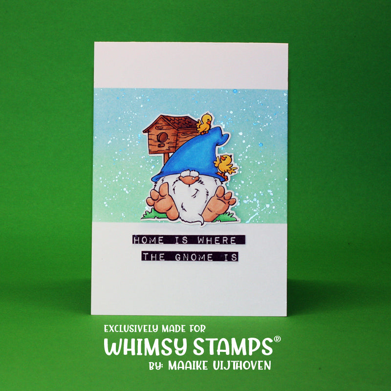 Spring Gnomes Set - Digital Stamp - Whimsy Stamps