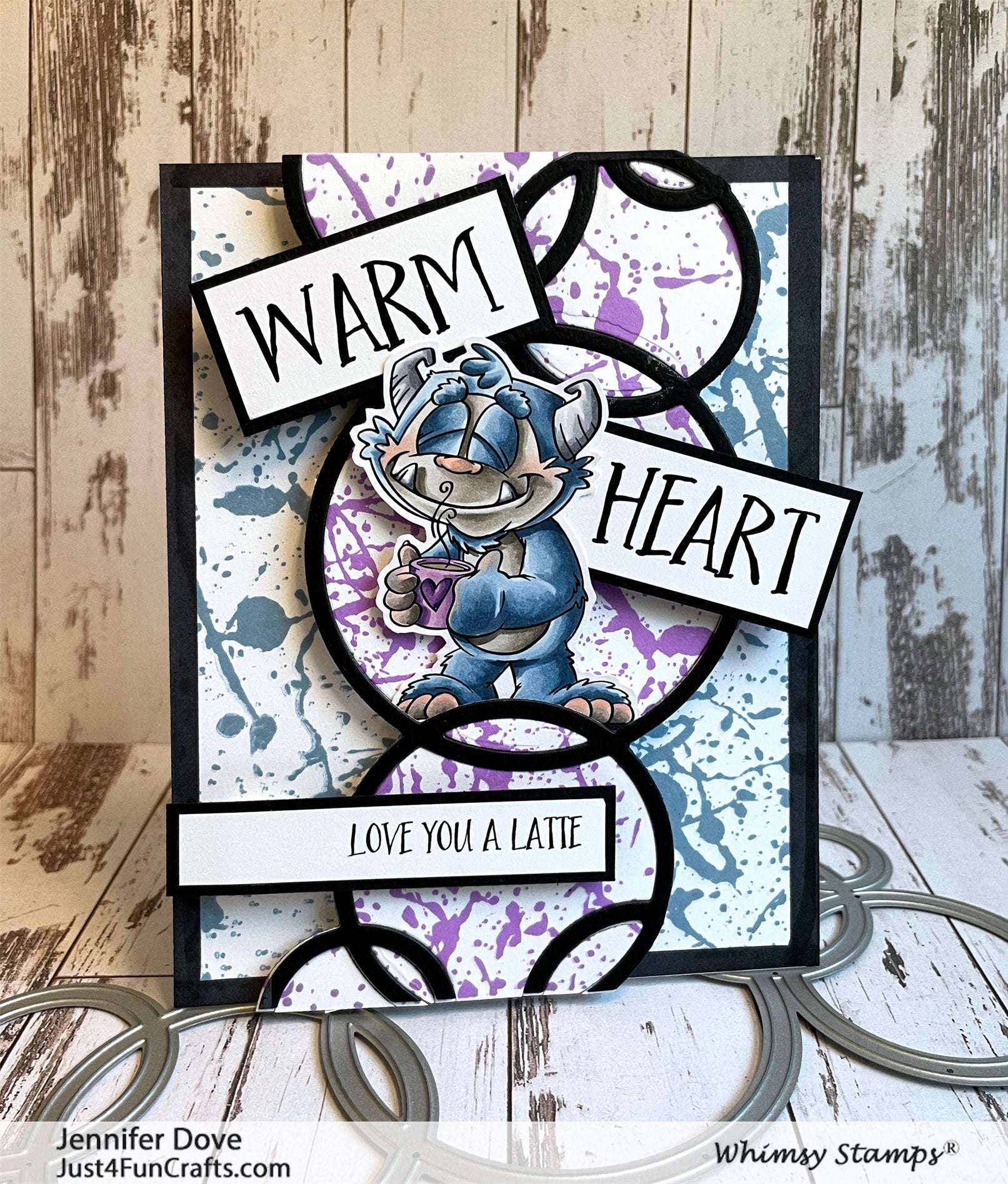 **NEW Hug in a Mug Clear Stamps - Whimsy Stamps