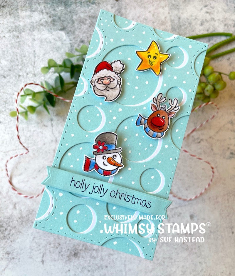 **NEW Mini Slim Swiss Dots Die - Whimsy Stamps